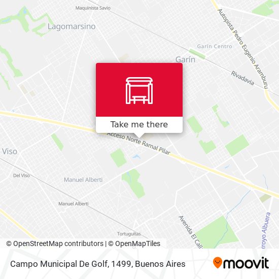 Campo Municipal De Golf, 1499 map