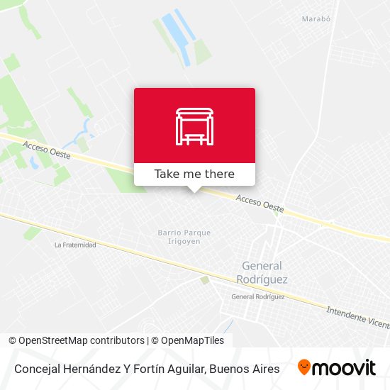 Concejal Hernández Y Fortín Aguilar map