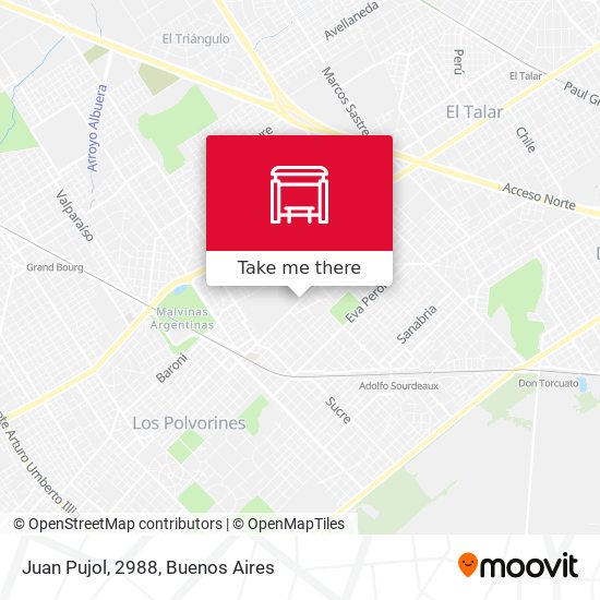 Mapa de Juan Pujol, 2988