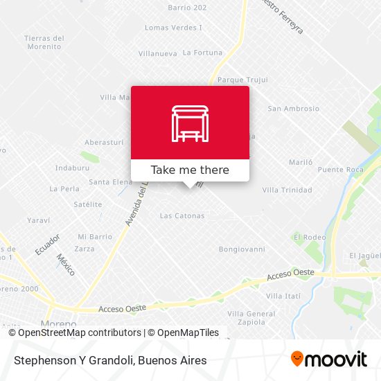 Stephenson Y Grandoli map