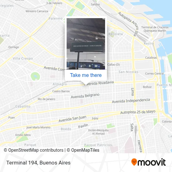 Terminal 194 map