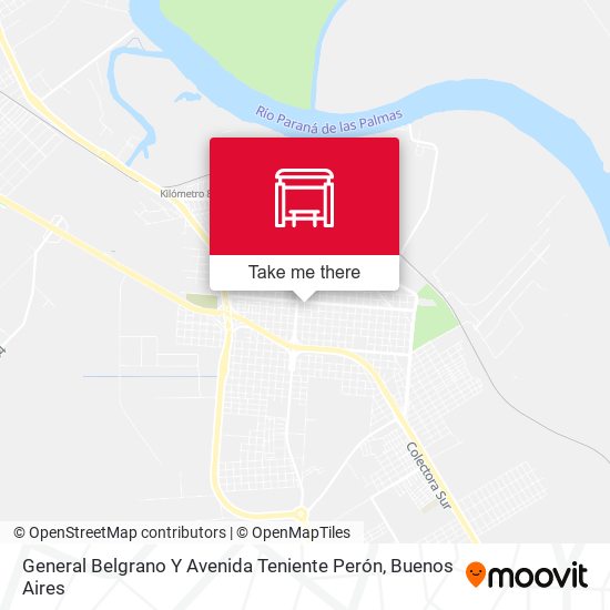 General Belgrano Y Avenida Teniente Perón map