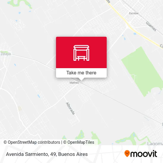 Avenida Sarmiento, 49 map