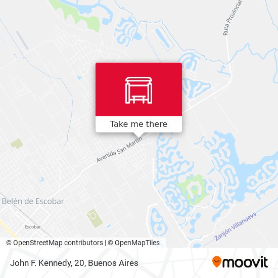 Mapa de John F. Kennedy, 20