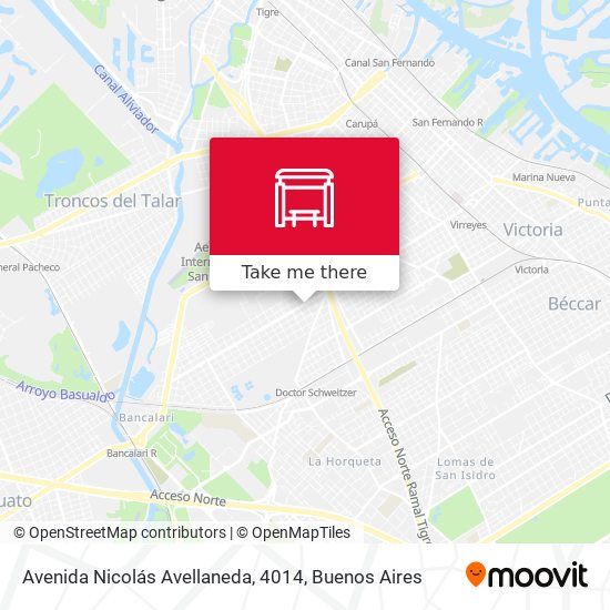 Avenida Nicolás Avellaneda, 4014 map