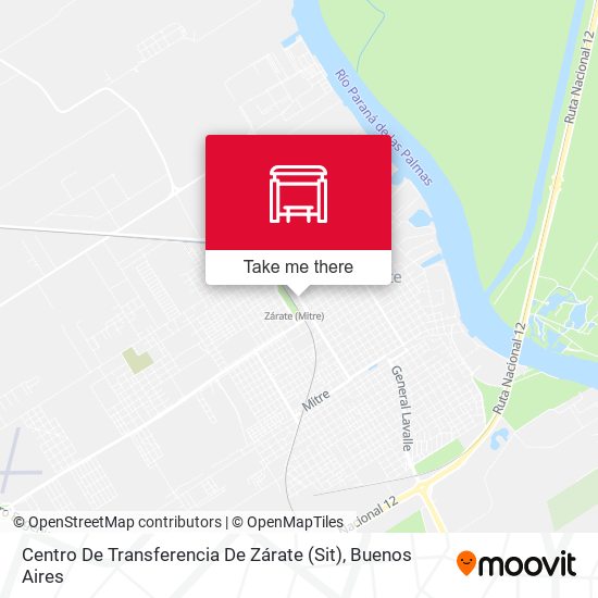 Centro De Transferencia De Zárate (Sit) map