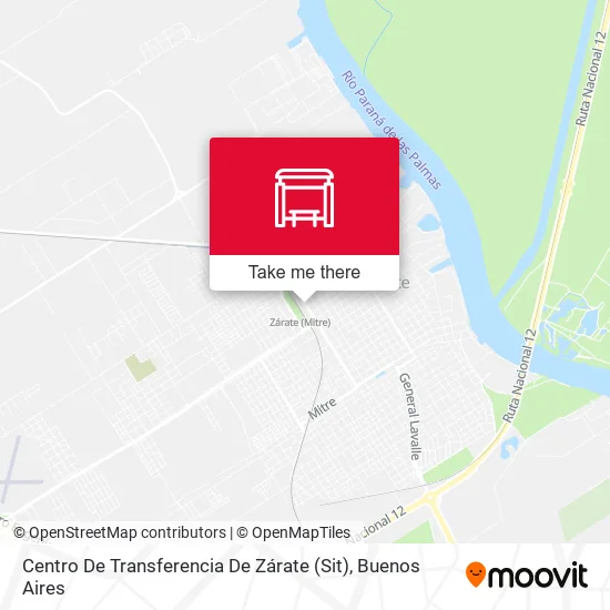 Centro De Transferencia De Zárate (Sit) map
