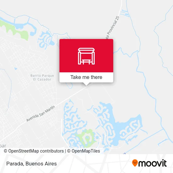 Parada map