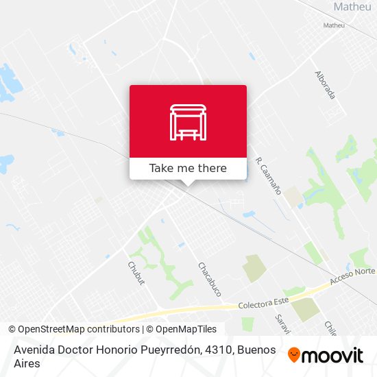 Avenida Doctor Honorio Pueyrredón, 4310 map
