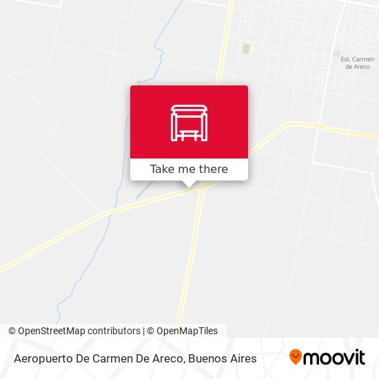 Aeropuerto De Carmen De Areco map