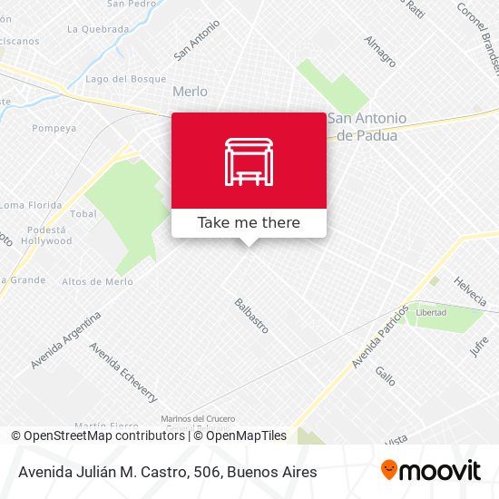 Avenida Julián M. Castro, 506 map