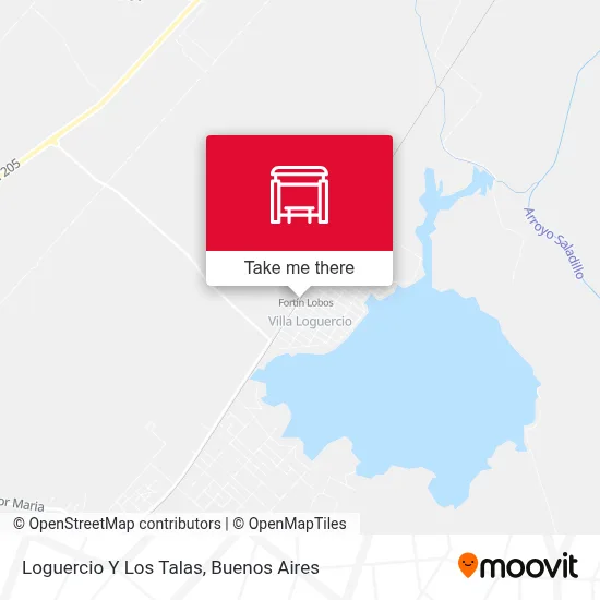 Loguercio Y Los Talas map