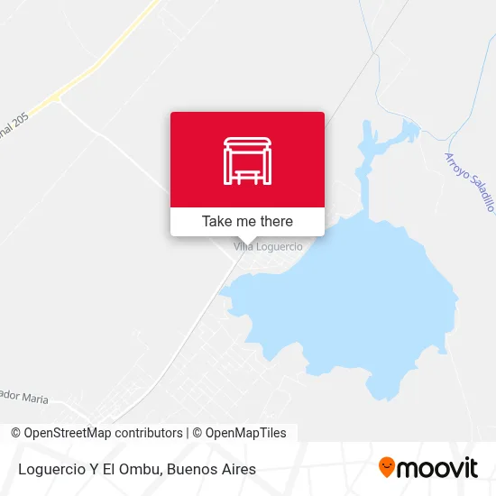 Loguercio Y El Ombu map
