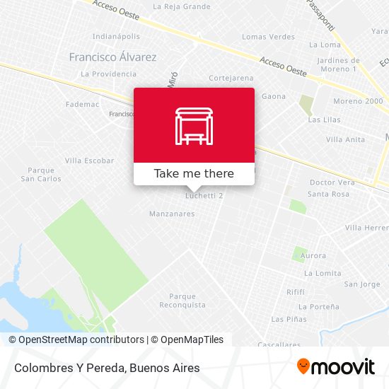 Colombres Y Pereda map