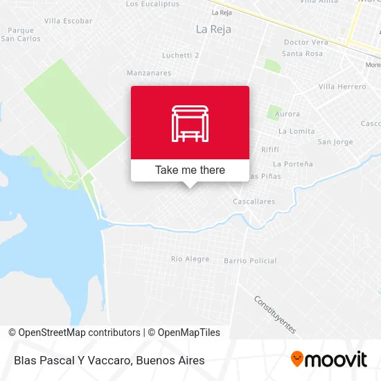 Blas Pascal Y Vaccaro map