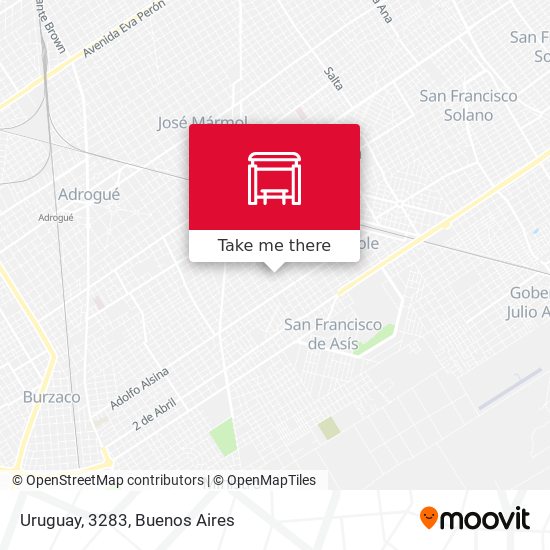 Mapa de Uruguay, 3283