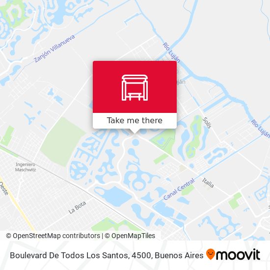 Boulevard De Todos Los Santos, 4500 map