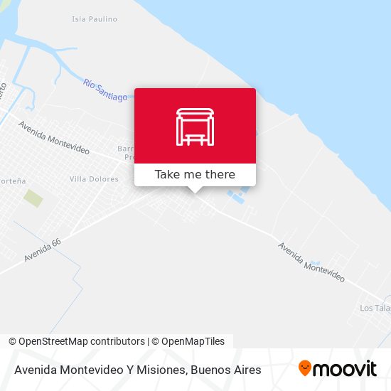 Mapa de Avenida Montevideo Y Misiones