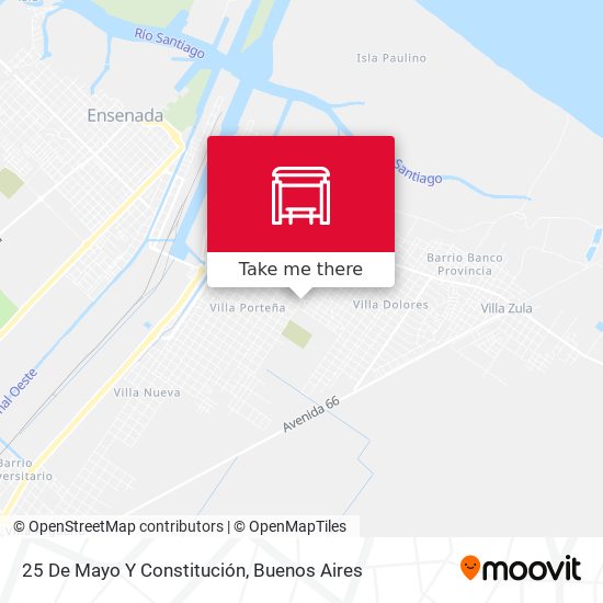 25 De Mayo Y Constitución map