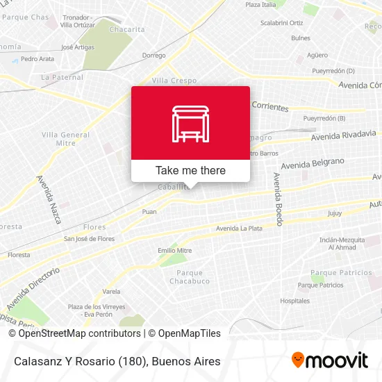 Calasanz Y Rosario (180) map