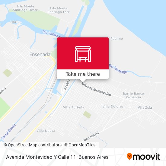 Mapa de Avenida Montevideo Y Calle 11