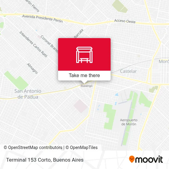 Terminal 153 Corto map