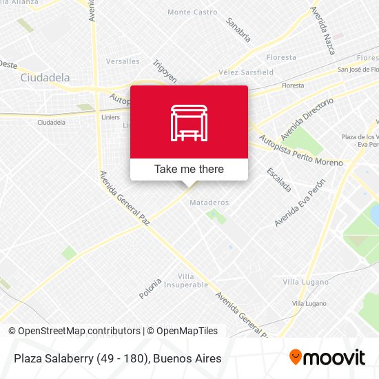 Plaza Salaberry (49 - 180) map