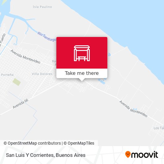 Mapa de San Luis Y Corrientes