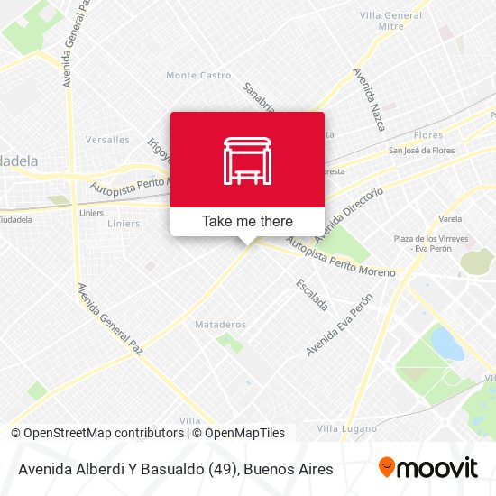 Mapa de Avenida Alberdi Y Basualdo (49)