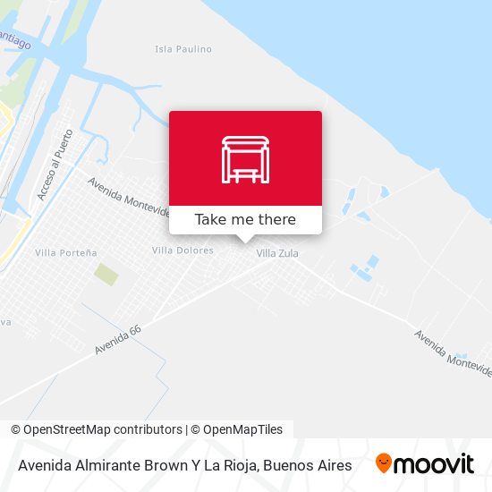 Mapa de Avenida Almirante Brown Y La Rioja