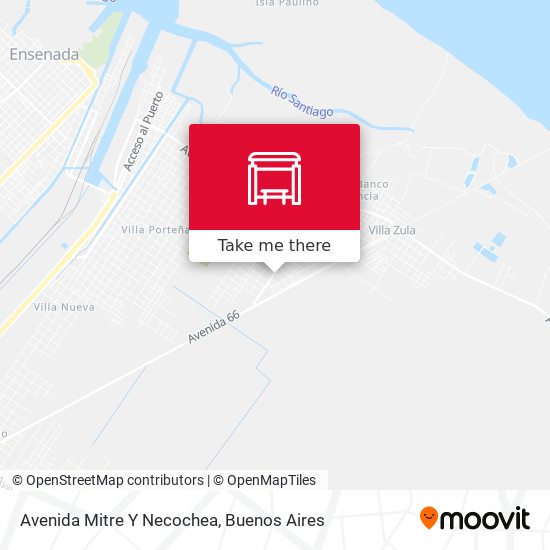 Avenida Mitre Y Necochea map