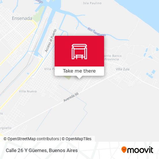 Calle 26 Y Güemes map
