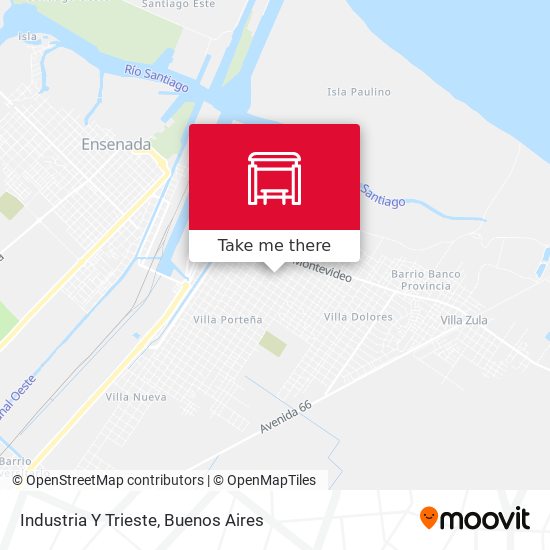 Industria Y Trieste map