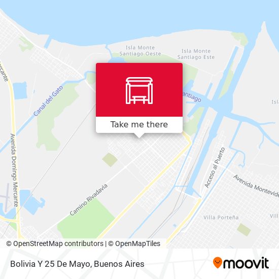 Mapa de Bolivia Y 25 De Mayo