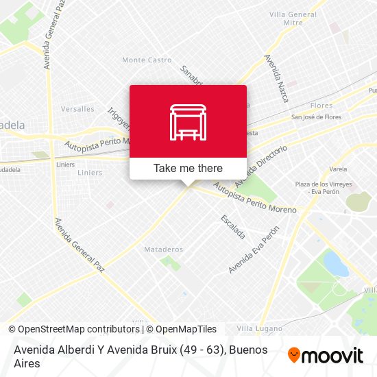 Avenida Alberdi Y Avenida Bruix (49 - 63) map