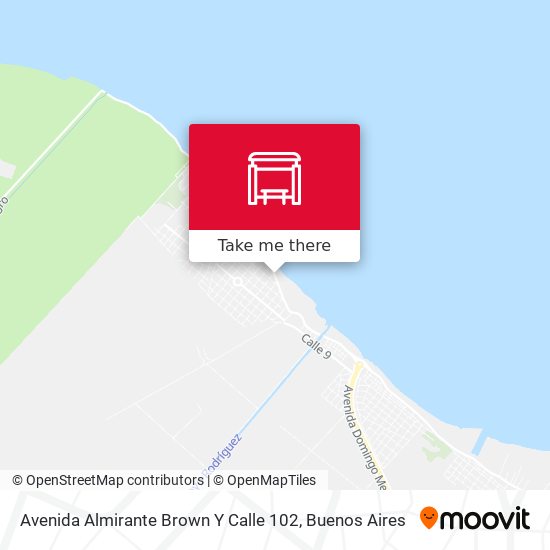 Avenida Almirante Brown Y Calle 102 map