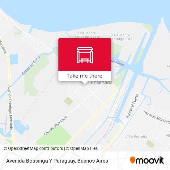 Mapa de Avenida Bossinga Y Paraguay