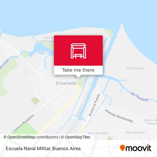 Mapa de Escuela Naval Militar
