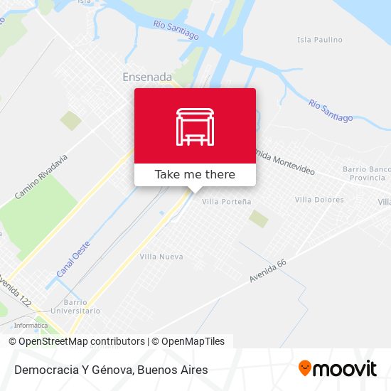 Mapa de Democracia Y Génova