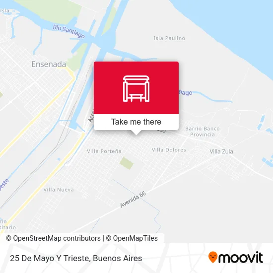 25 De Mayo Y Trieste map