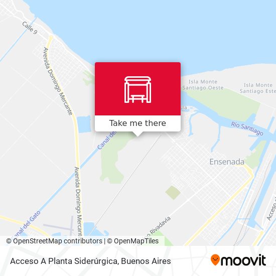 Acceso A Planta Siderúrgica map