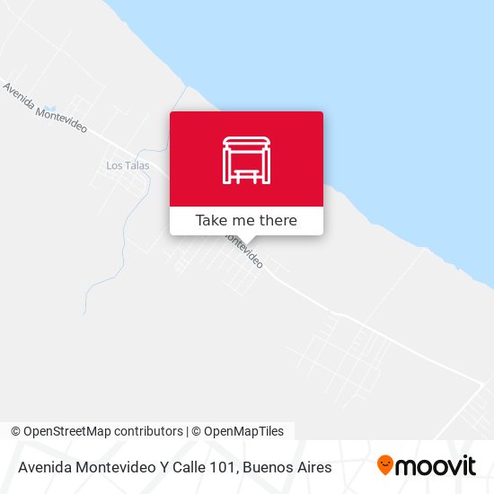 Mapa de Avenida Montevideo Y Calle 101