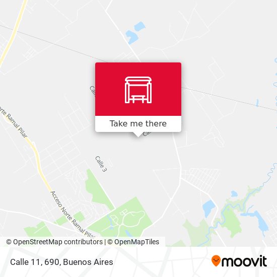 Mapa de Calle 11, 690
