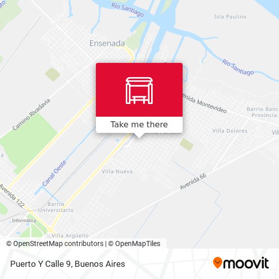 Mapa de Puerto Y Calle 9