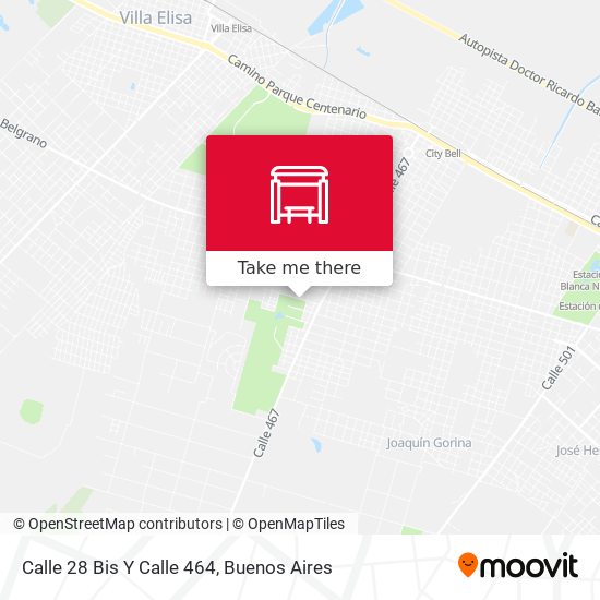 Calle 28 Bis Y Calle 464 map