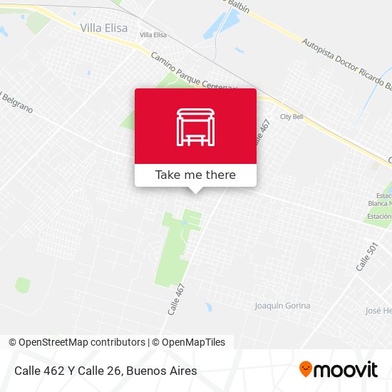Calle 462 Y Calle 26 map