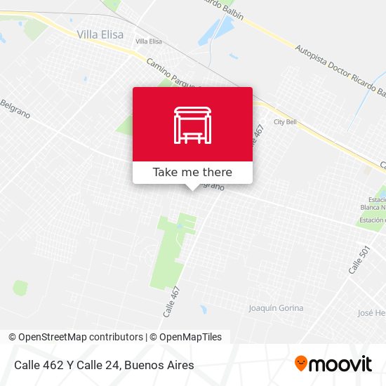Calle 462 Y Calle 24 map