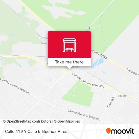 Calle 419 Y Calle 6 map