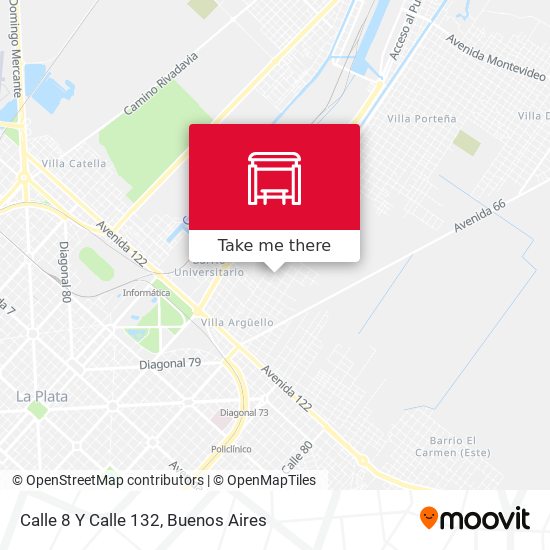 Calle 8 Y Calle 132 map
