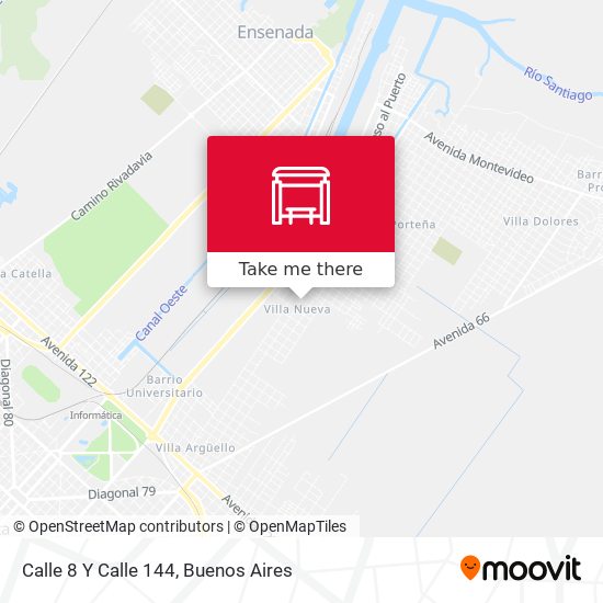 Calle 8 Y Calle 144 map